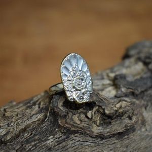 Floral Spoon Ring